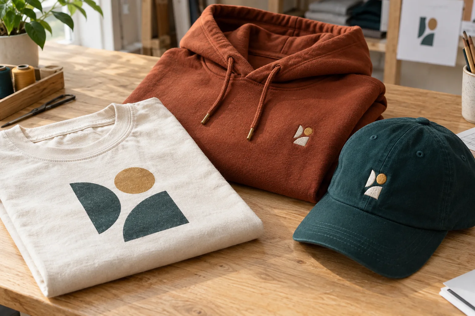 Branded apparel made by Darinka Signs