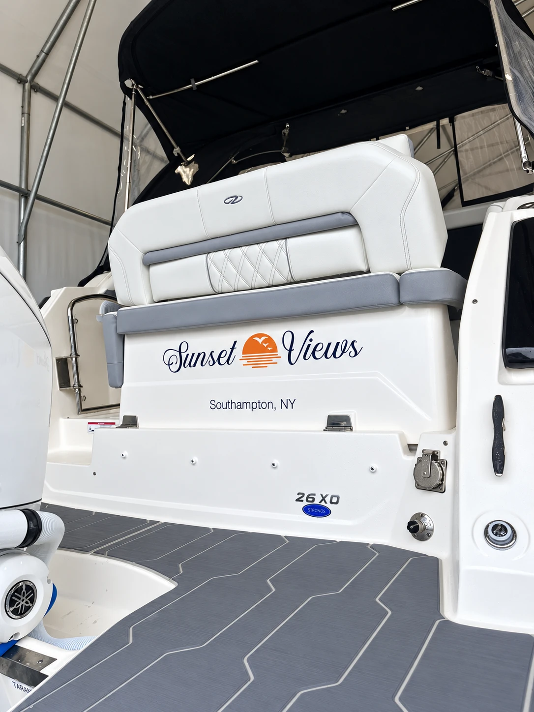 Sunset Views Boat Name